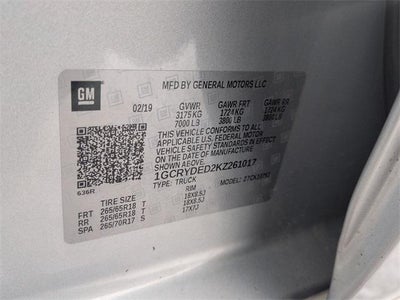 2019 Chevrolet Silverado LT