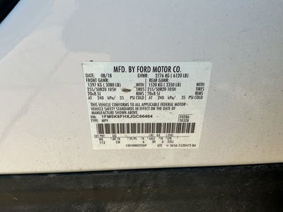 2018 Ford Explorer Limited