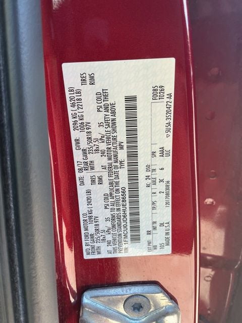 2017 Ford Escape Titanium