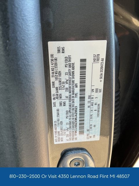 2021 Ford Escape Hybrid SE