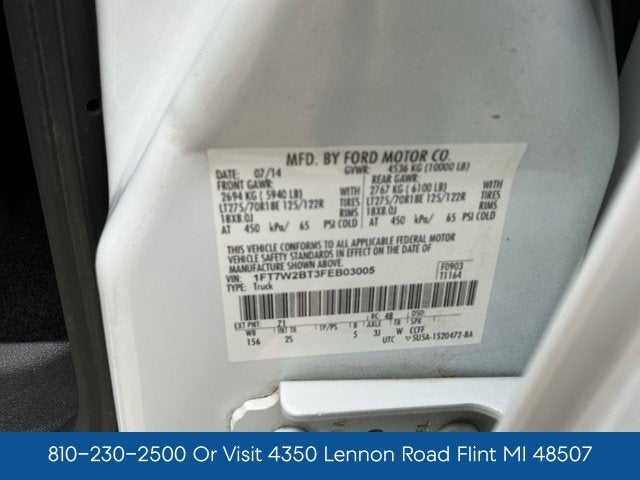 2015 Ford F-250SD XLT