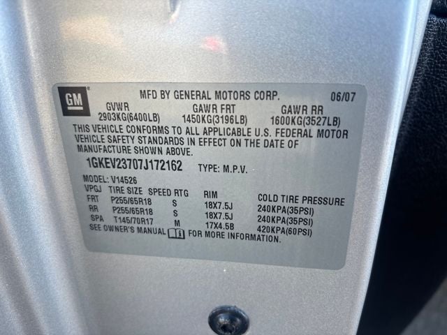 2007 GMC Acadia SLT-1 8 Passenger