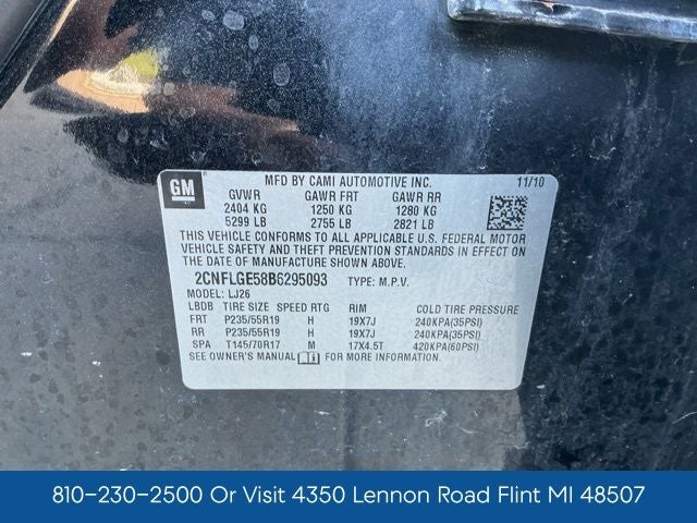 2011 Chevrolet Equinox LTZ