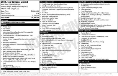 2022 Jeep Compass Limited