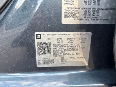 2020 Chevrolet Silverado 1500 LT Trail Boss