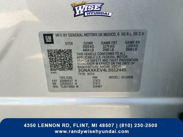 2020 Chevrolet Equinox LT
