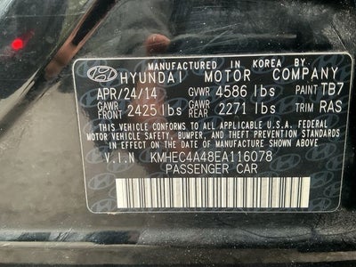 2014 Hyundai Sonata Hybrid Limited
