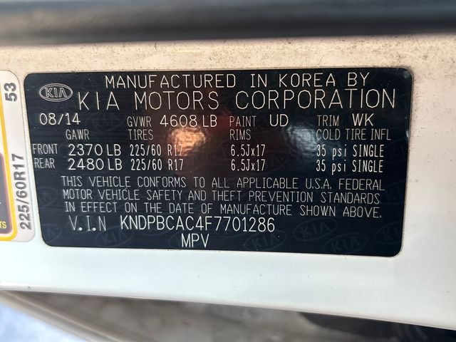 2015 Kia Sportage LX