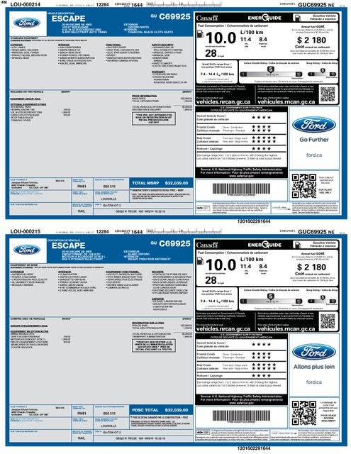 2016 Ford Escape SE