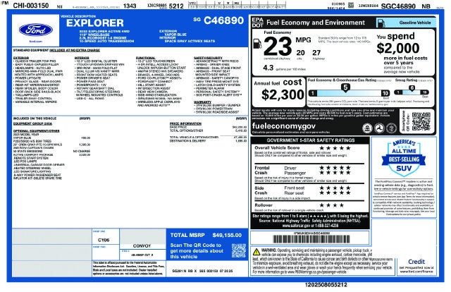 2025 Ford Explorer Active