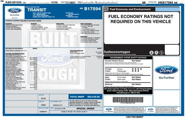 2017 Ford Transit-150 Base