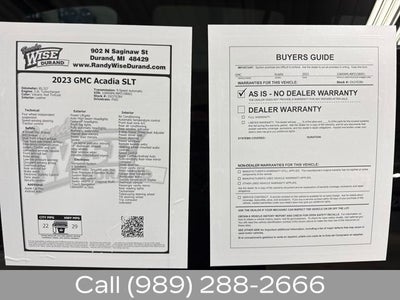 2023 GMC Acadia SLT